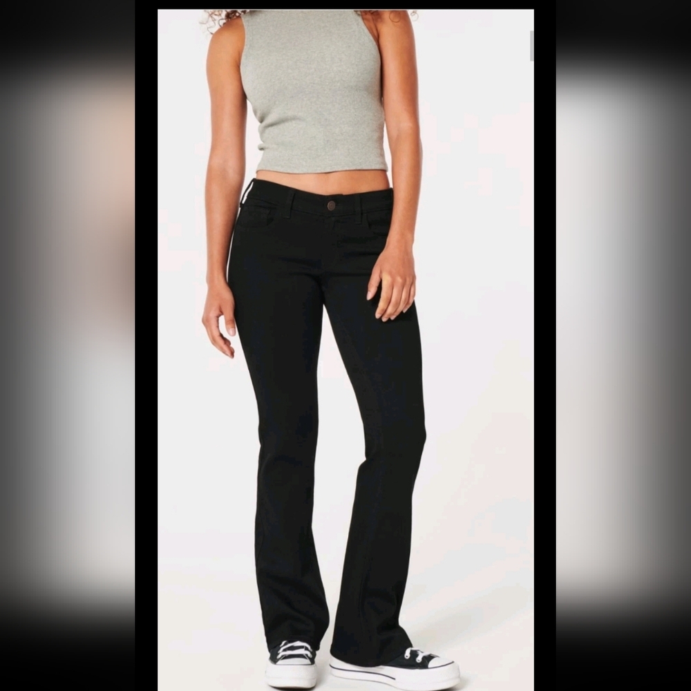 Hollister Women's Black Jeans